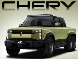 Chery J6 Pikap 6×6: Modifikasi Gila ala G63 AMG