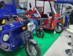 Inovasi Anti Karat: Motor Listrik Tiga Roda Mejeng di PEVS 2025