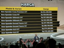 Mitsubishi Xpander dan Xpander Cross Baru: Daftar Harga Resmi Telah Diumumkan