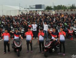 Ratusan Pengguna PCX Silaturahmi Hangat Bersama Pebalap MotoGP Honda