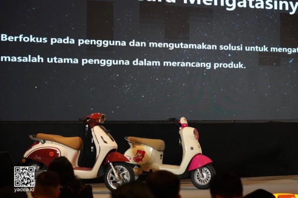 Yadea: Warna Baru Motor Listrik, Desain Futuristik, Performa Maksimal